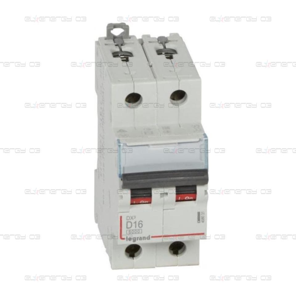 Автоматичен прекъсвач DX3 2P 16A крива D 6kA Legrand