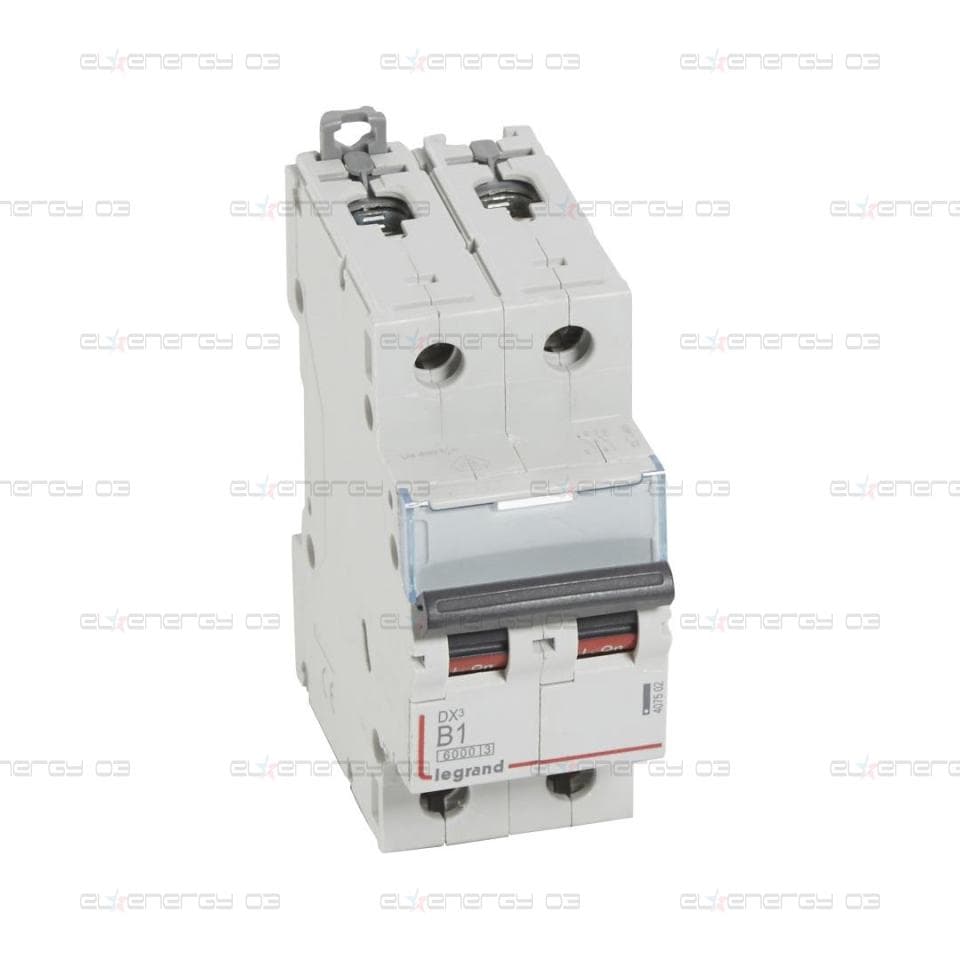 Автоматичен прекъсвач DX3 2P 1A крива B 6kA Legrand