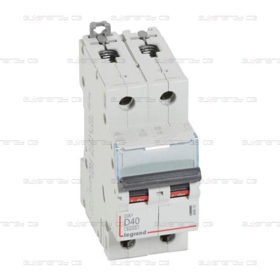 Автоматичен прекъсвач DX3 2P 40A крива D 6kA Legrand