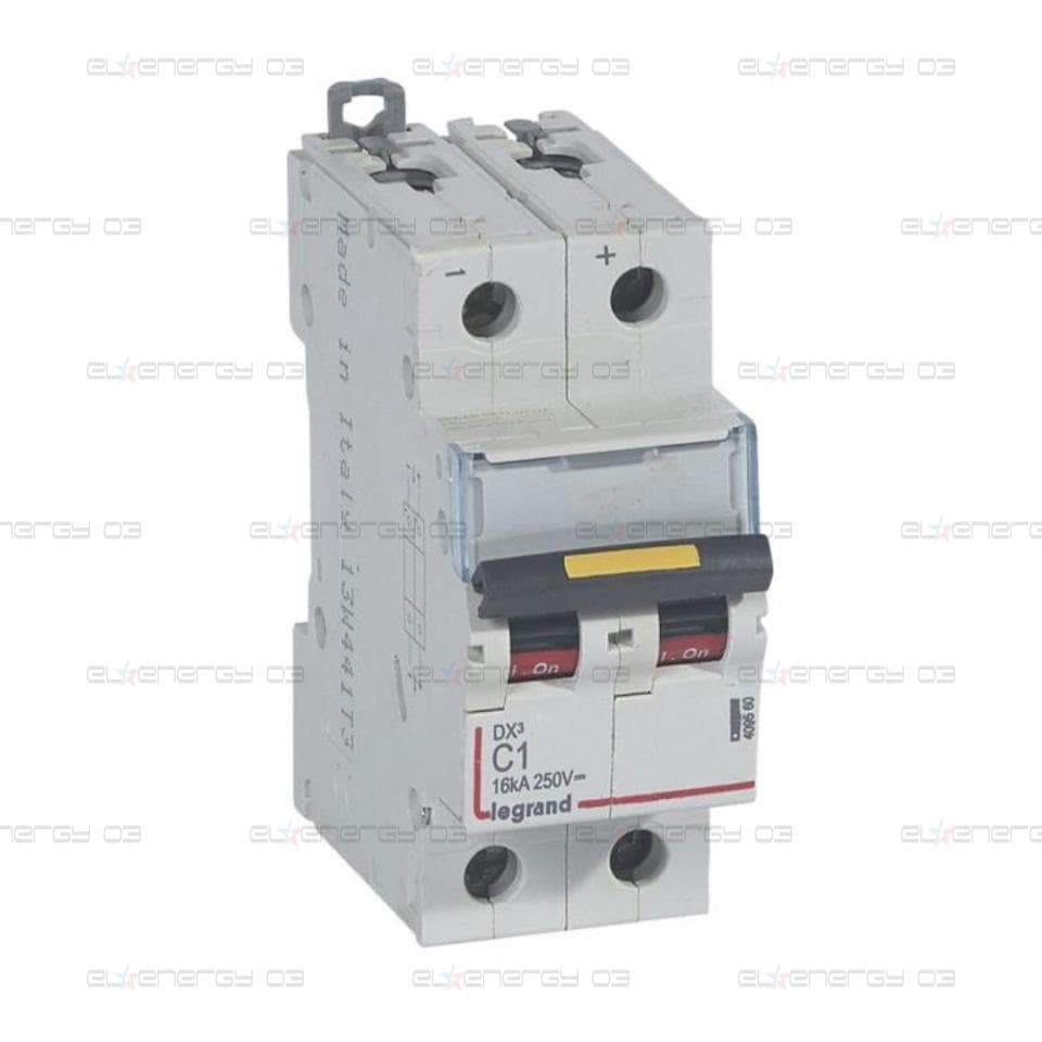 Автоматичен прекъсвач DX3-DC 2P 1A 500V= Legrand