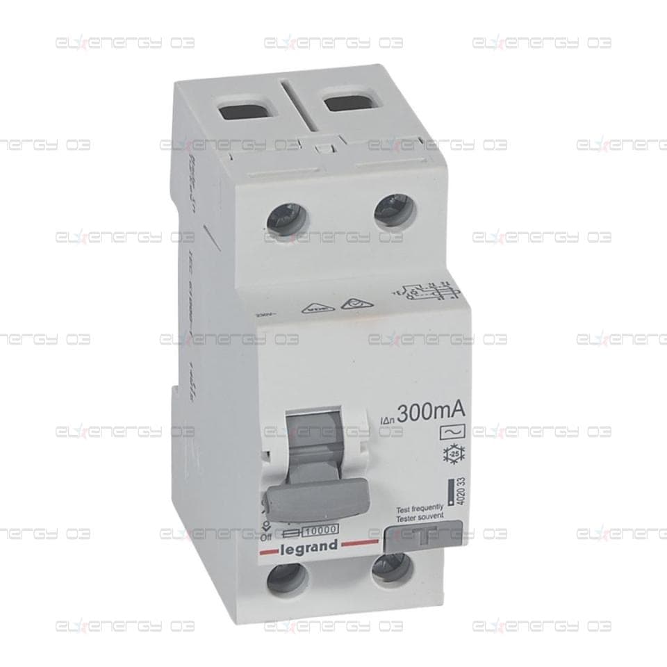 ДТЗ 2P 40A 300mА серия RX3 ID тип AC Legrand