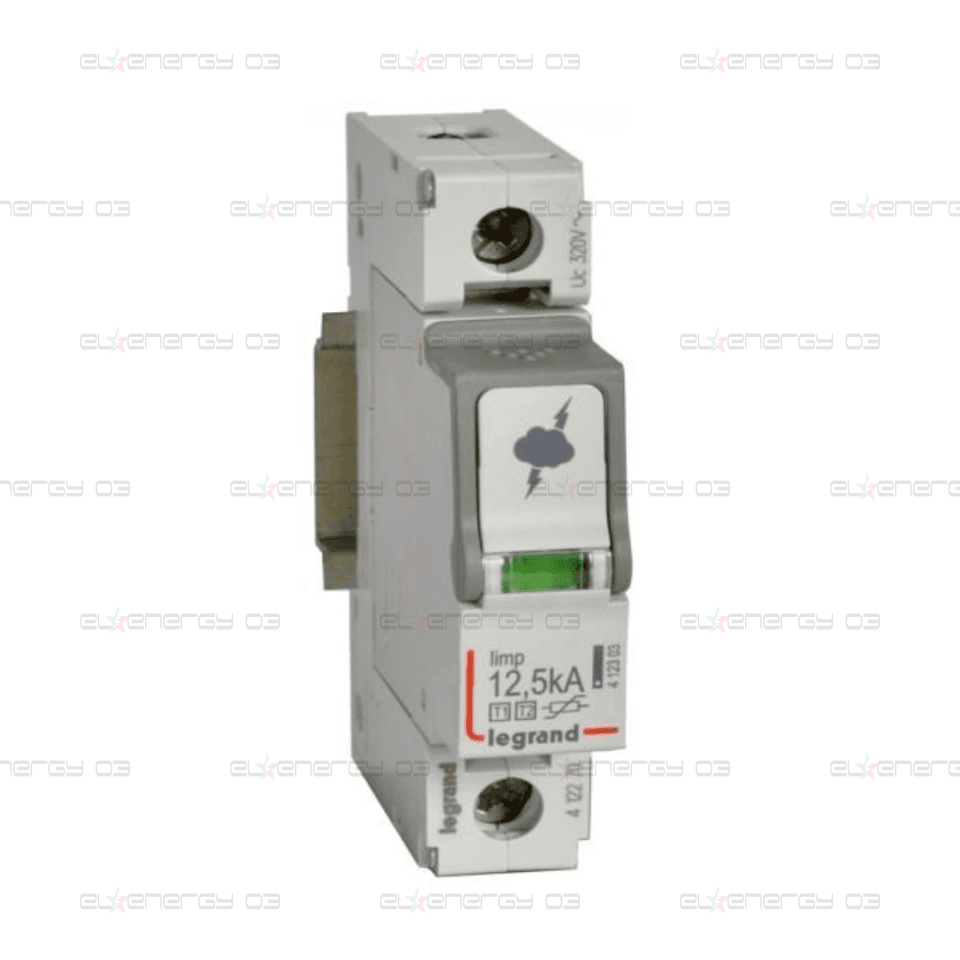 Катоден отводител тип 1+2 SPD 12.5kA 320V 1P с индикация Legrand