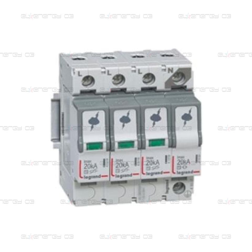 Катоден отводител тип 2 SPD 20kA 320V 3P+N R Legrand
