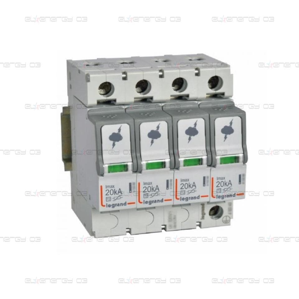 Катоден отводител тип 2 SPD 20kA 320V 4P Legrand