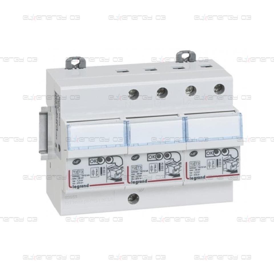 Катоден отводител тип 2+3 SPD 12kA 275V 3P+N L Legrand