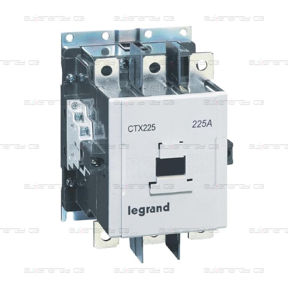 Контактор CTX3-225 3P 132kW (225A AC-3) 2NO-2NC 230V 50/60Hz Legrand