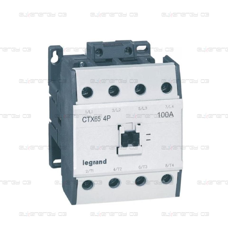 Контактор CTX3-65 4P 30kW (65A AC-3) 230V 50/60Hz Legrand