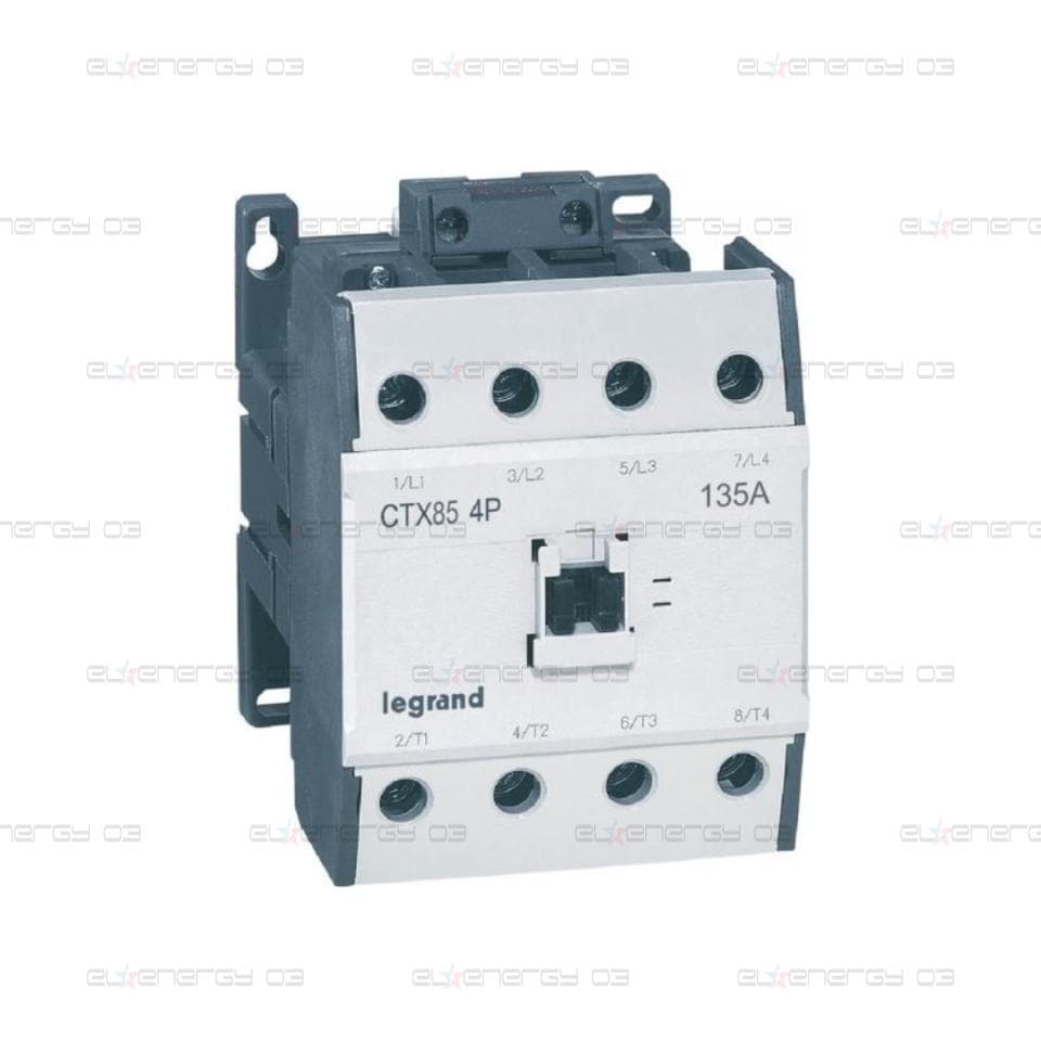 Контактор CTX3-85 4P 45kW (85A AC-3) 230V 50/60Hz Legrand