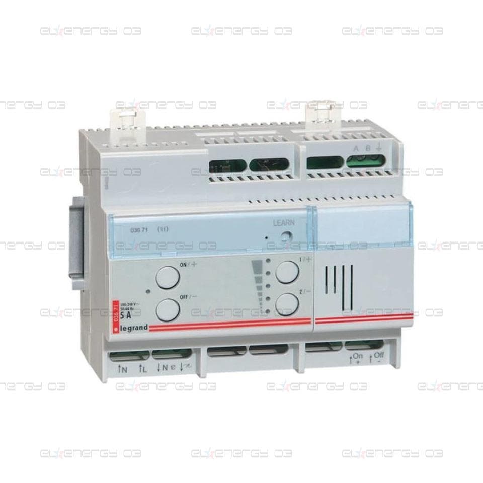 Димер R=100-1000W L=100-1000VA DIN 6 мод. Legrand