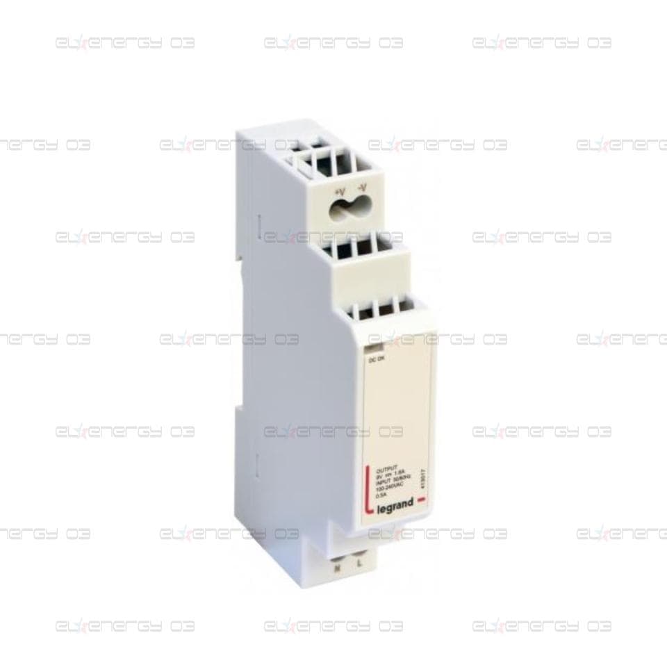 Захранващ блок 1P In:85…264Vac Out:9Vdc 0.48A, 1DIN, Legrand