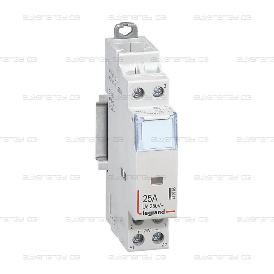 Модулен контактор CX3, 25А 2NO 24Vac 1 модул Legrand