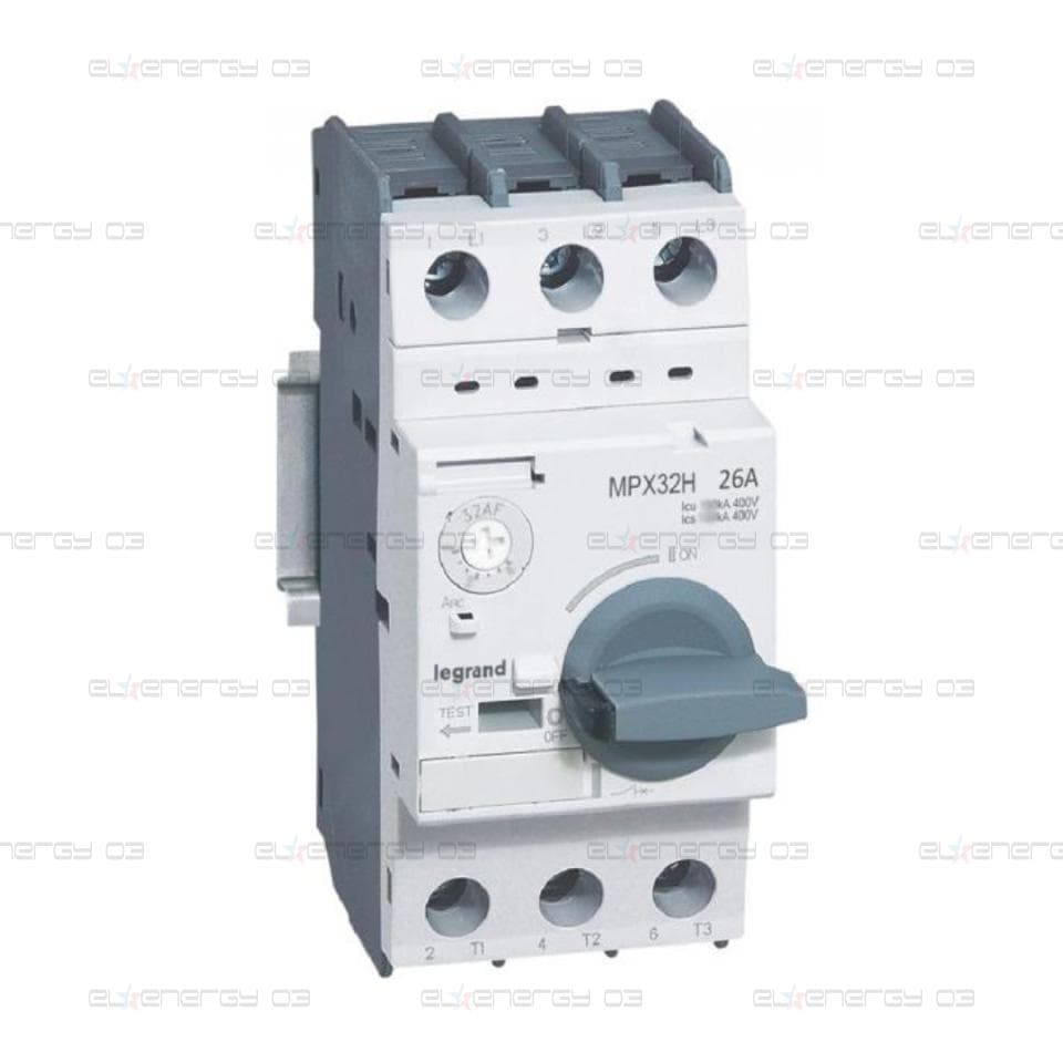 Моторна защита MPX3-32H 11kW TM 18-26A 50kA Legrand