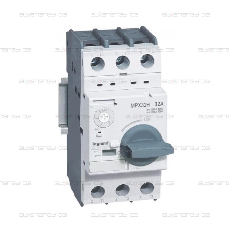 Моторна защита MPX3-32H 15kW TM 22-32A 50kA Legrand