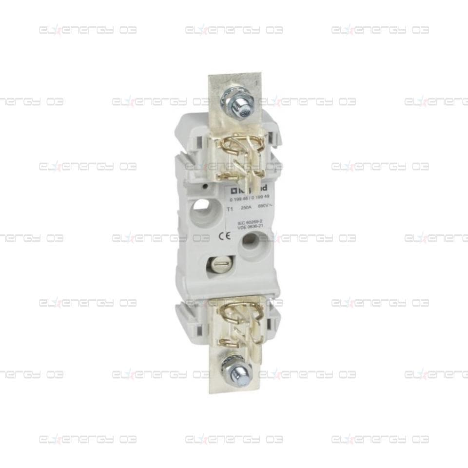 Основа за ножови стопяеми предпазители 1P 250А размер S1 Legrand