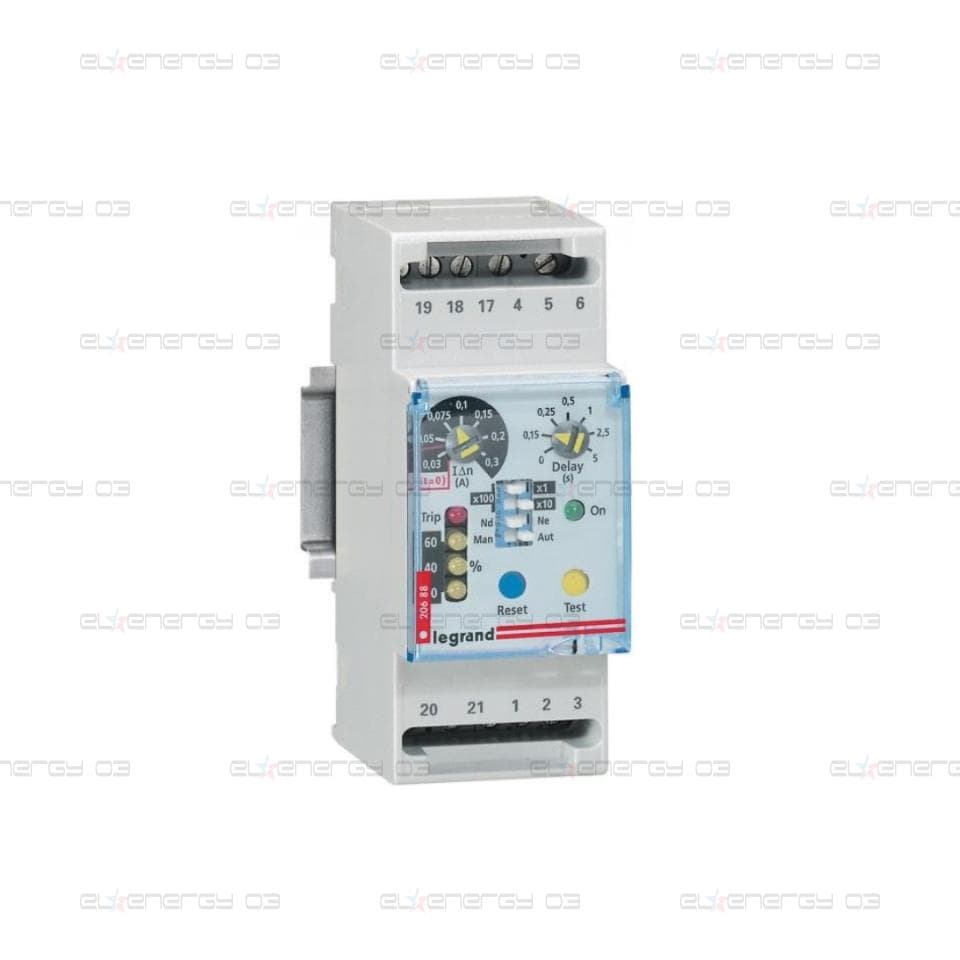 Реле ДТЗ към DPX Legrand