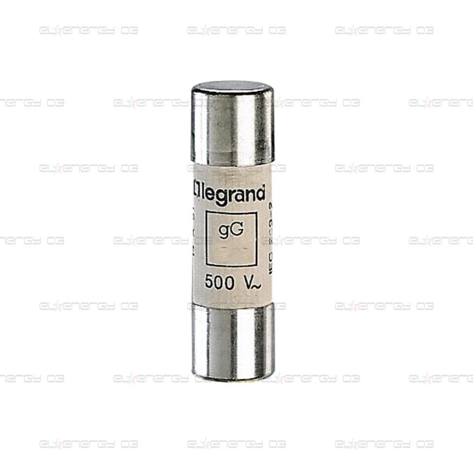 Стопяем цилиндричен предпазител тип gG 32A 14×51мм с индекация Legrand