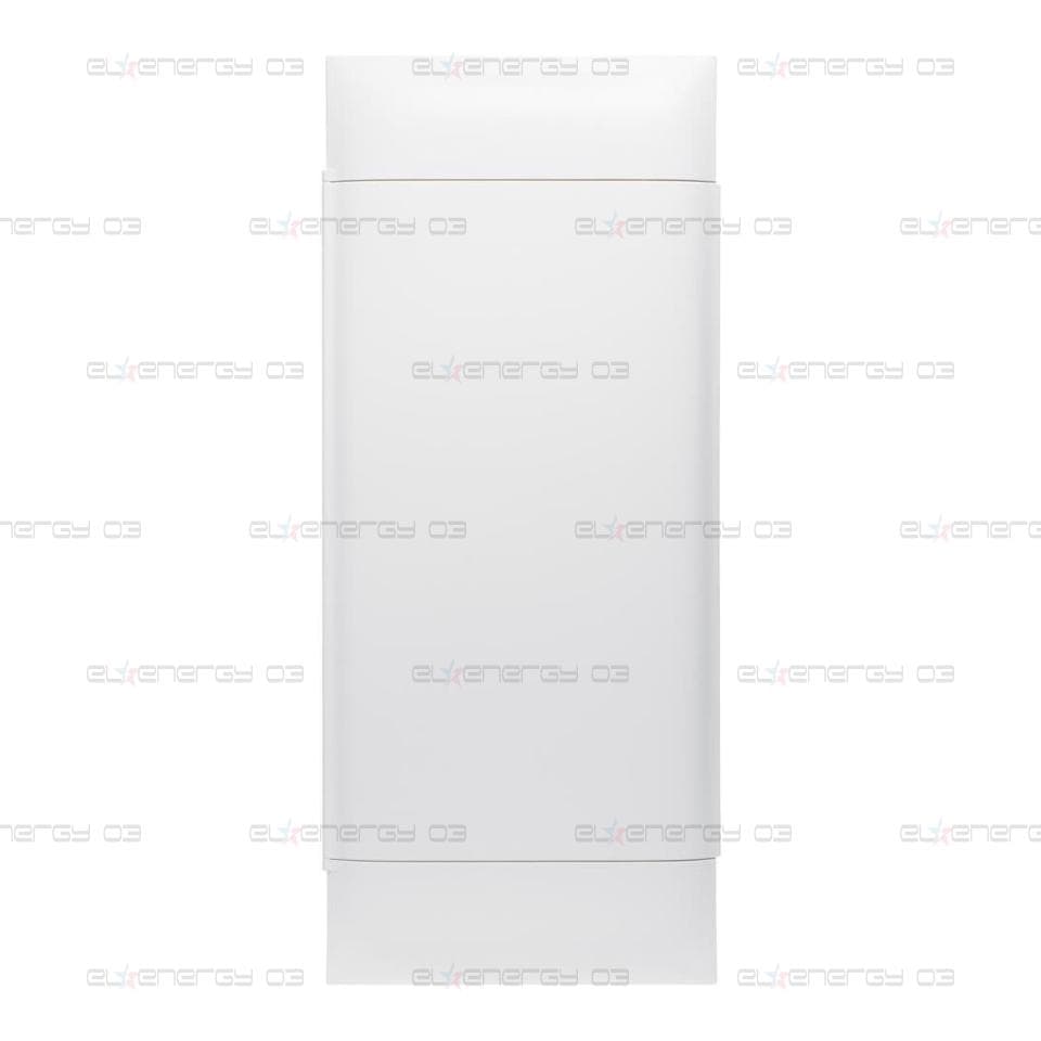 Табло за СКРИТ монтаж 3х12 мод. Practibox S с бяла плътна врата и Н и РЕ клеми Legrand