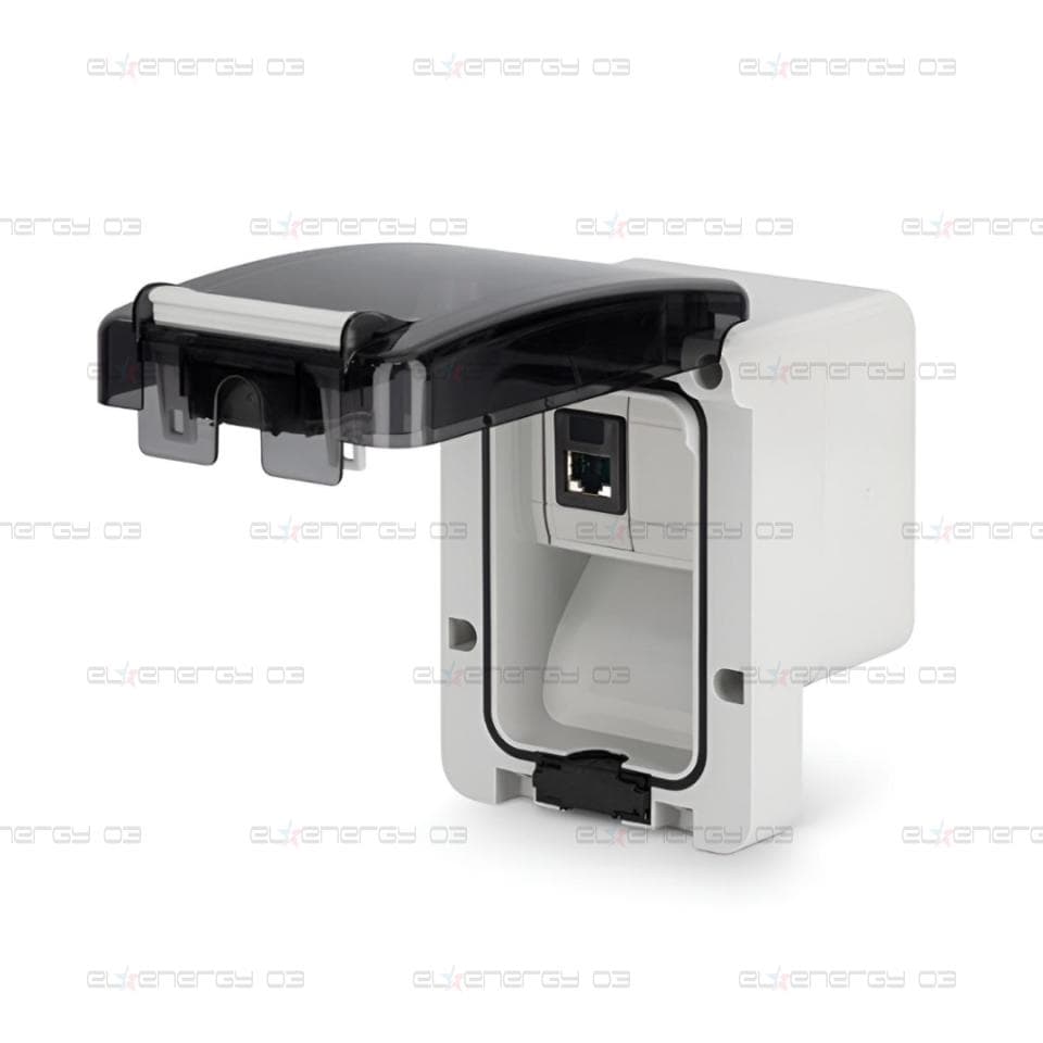 Компютърна розетка RJ45 cat. 6 за открит монтаж IP 66, серия Protecta, Scame