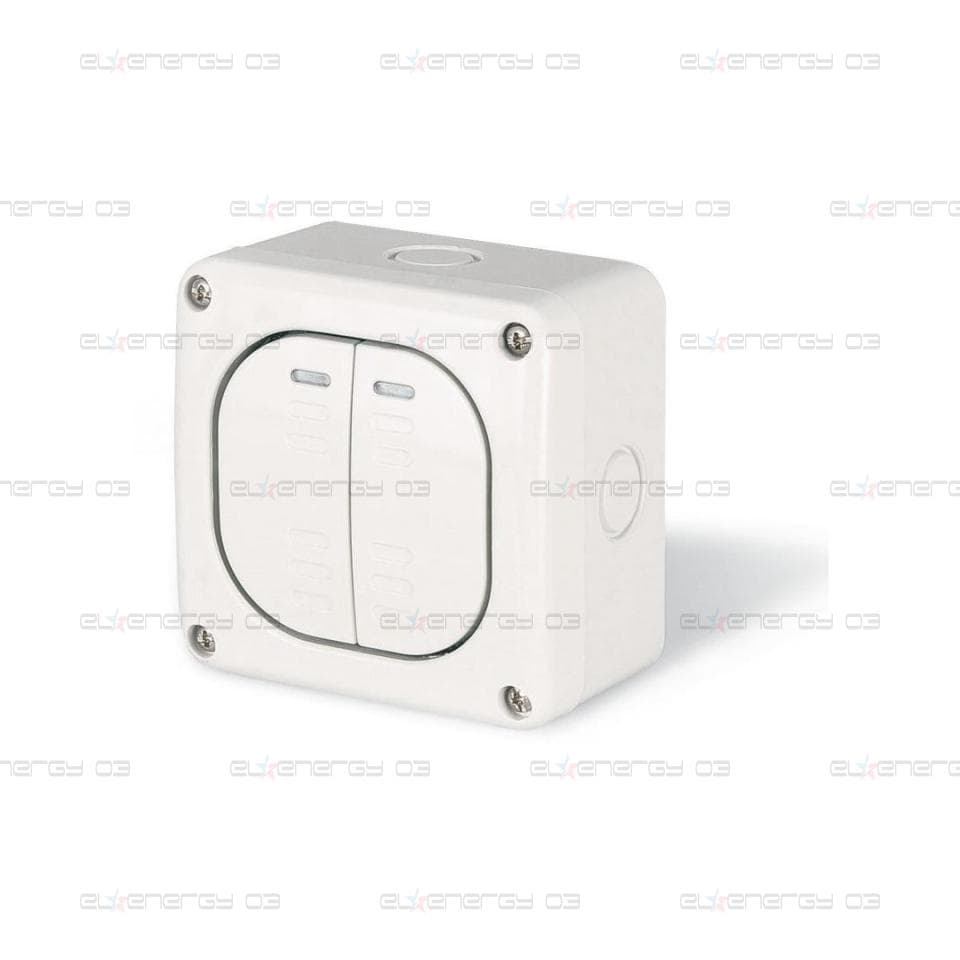 Сериен ключ 20A за открит монтаж IP 66, серия Protecta, Scame