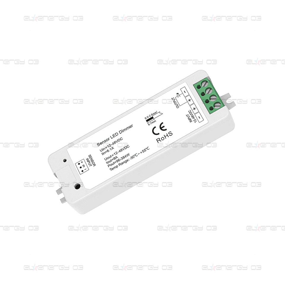 Сензорен димер 5V PWM, 12-48V DC, 8A