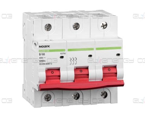 Миниатюрни автоматични прекъсвачи Ex9B125 3P B100A
