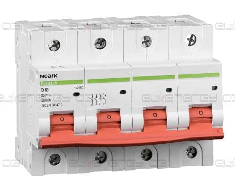Миниатюрни автоматични прекъсвачи Ex9B125 3PN B20A