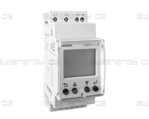 Мултифункционално напреженово реле с LCD дисплей Ex9JP V-1 3P