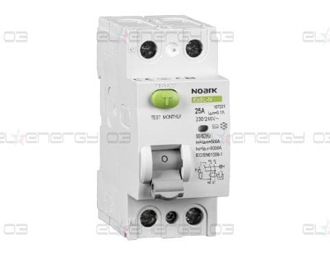 Дефектнотокови защити Ex9L-N 2P 63A 300mA