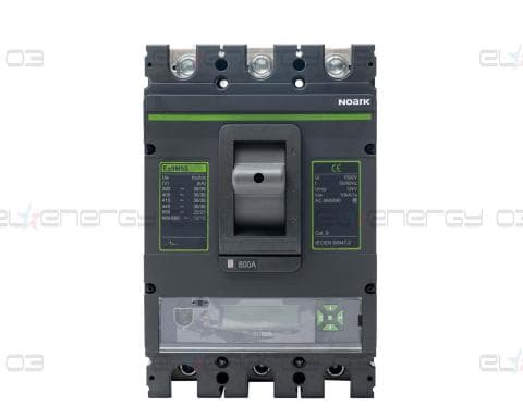 Прекъсвач с лят корпус Ex9M4P SU20S 630 3P EU с електронна защита (LCD)
