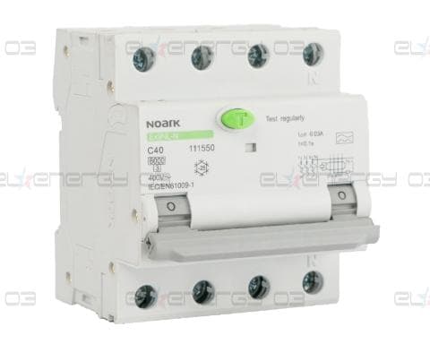 Комбинирани Дефектнотокови защити Ex9NL-N 3P+N B25 300mA