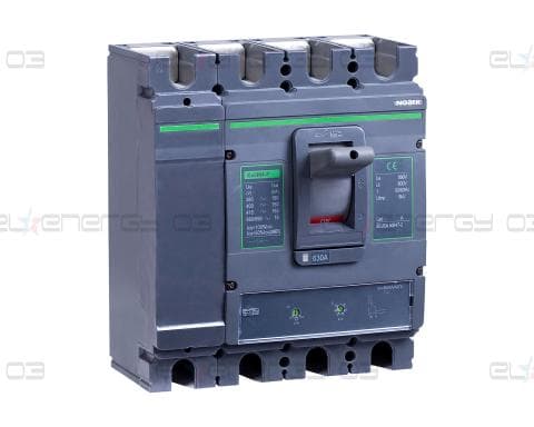 Прекъсвачи с лят корпус Ex9M4P TM 400 4P4T с термомагнитна защита