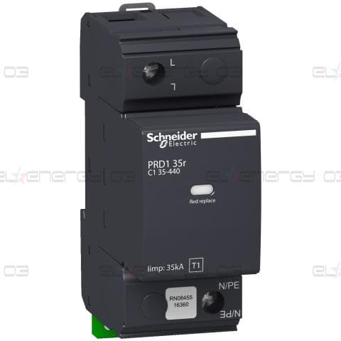 PRD135r Модулен катоден отводител - 1 полюс - 440V - с дистанционна комуникация