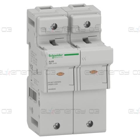 Основа за предпазител, Acti9 SBI, 2P, 125A, за 22 x 58mm