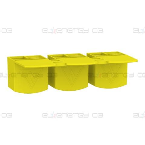 tooth cover for comb busbar, Acti9, set of 12