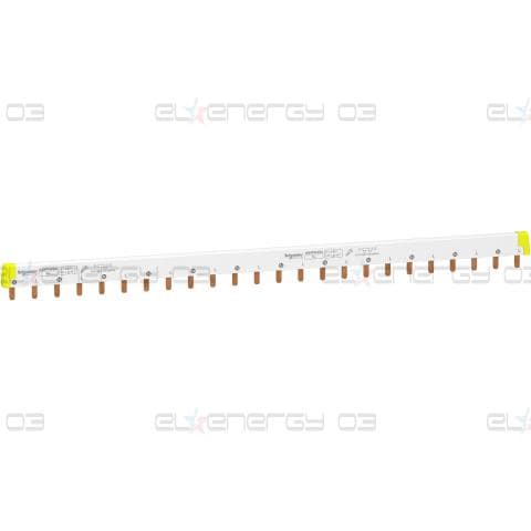 Acti 9 - захранваща шина - 1L+N - 18 mm щифт - 24 модули - 100 A