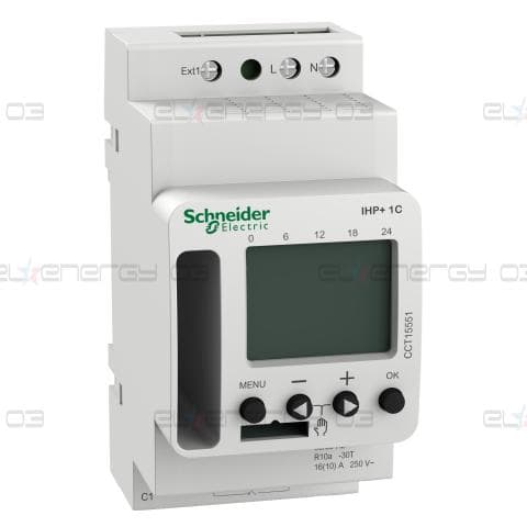 Acti9 IHP+ 1C (24h/7d) SMART програмируем часовник