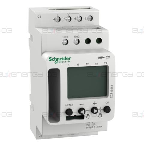 Acti 9 IHP+ 2C (24h/7d) програмируем смарт превключвател