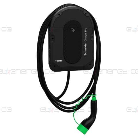 Зарядна станция за електромобили, Schneider Charge Pro, 1P-3P, 1xAtt. кабел, 7.4-11-22kW, 16-32A