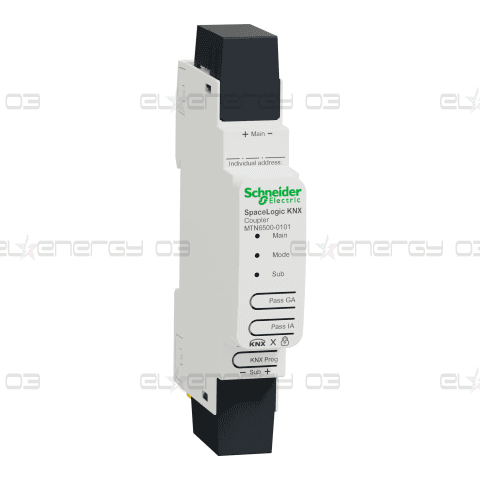 SpaceLogic KNX Coupler DIN Rail