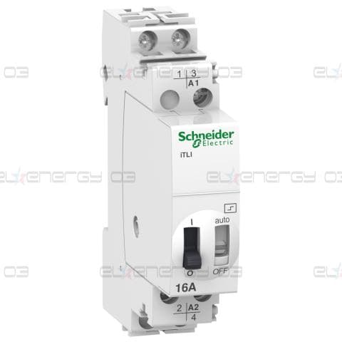 импулсно реле iTLI - 2P - 1NO+1NC - 16A - бобина 12 VDC - 24 VAC 50/60Hz