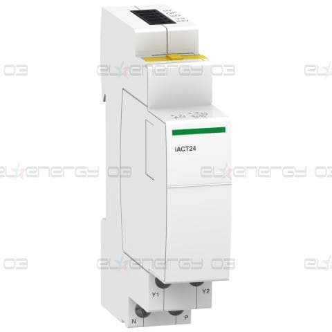 Acti 9 iACT - 24V DC управление и допълнителен контакт 1 NO с Ti24 PLC интерфейс