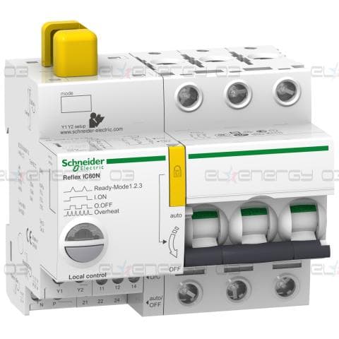 Reflex iC60N Ti24 16 A 3P крива C с интегриран контролер MCB