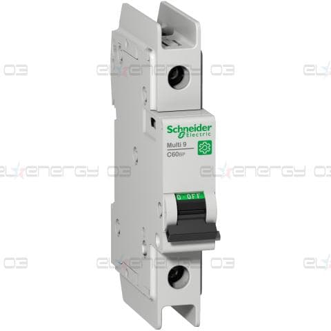 Миниатюрен авт. прекъсвач (MCB), Multi9 C60BP, 1P, 40A, D крива, 10kA (UL489), 10kA (IEC/EN 60947-2)