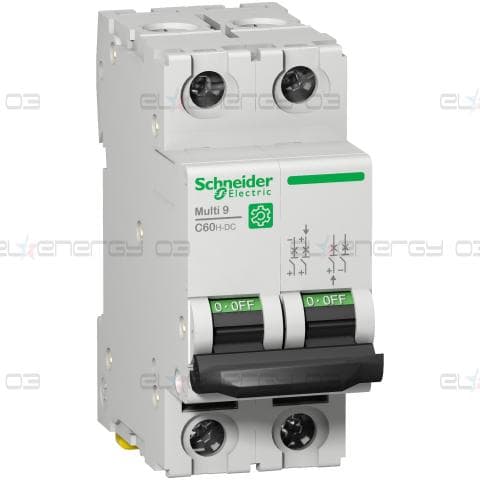 Миниатюрен авт. прекъсвач Multi 9 - C60H-DC - MCB - 2P - 10 A - C Curve - 500 V DC - 10 kA