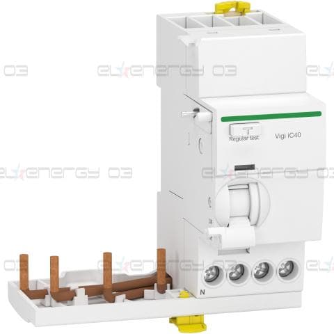 Дефектнотокова защита VIGI iC40 3PN 40A 30mA AC тип ADD-ON