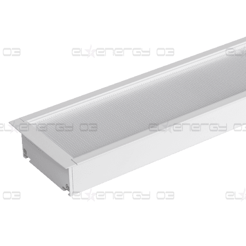 LED ЛИНЕЙНО ОСВЕТИТЕЛНО ТЯЛО ЗА ВГРАЖДАНЕ, БЯЛО, 1,2М, 40W, 4200K, 220-240VAC, IP20