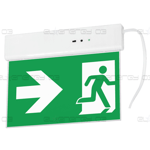 УКАЗАТЕЛНА LED ТАБЕЛА С ВГРАДЕНА БАТЕРИЯ NI-CD 400MAH/3.6V, 1.5W, 6500K
