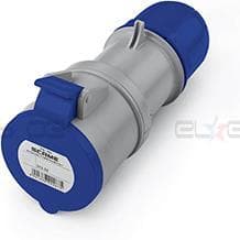 Промишлен подвижен контакт 2P+Е 32A IP54 серия Optima Scame