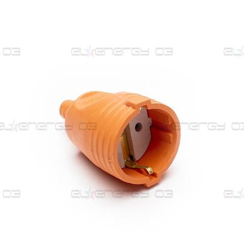 Куплунг гумиран, 16А, 230V, Оранжев