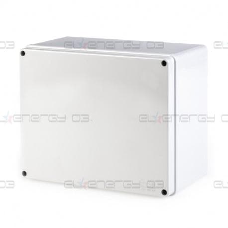 Кутия 100х100х80мм IP56, UV, плътни стени, затваряне с винт, серия Scabox Scame